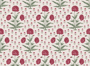 Red damson and green