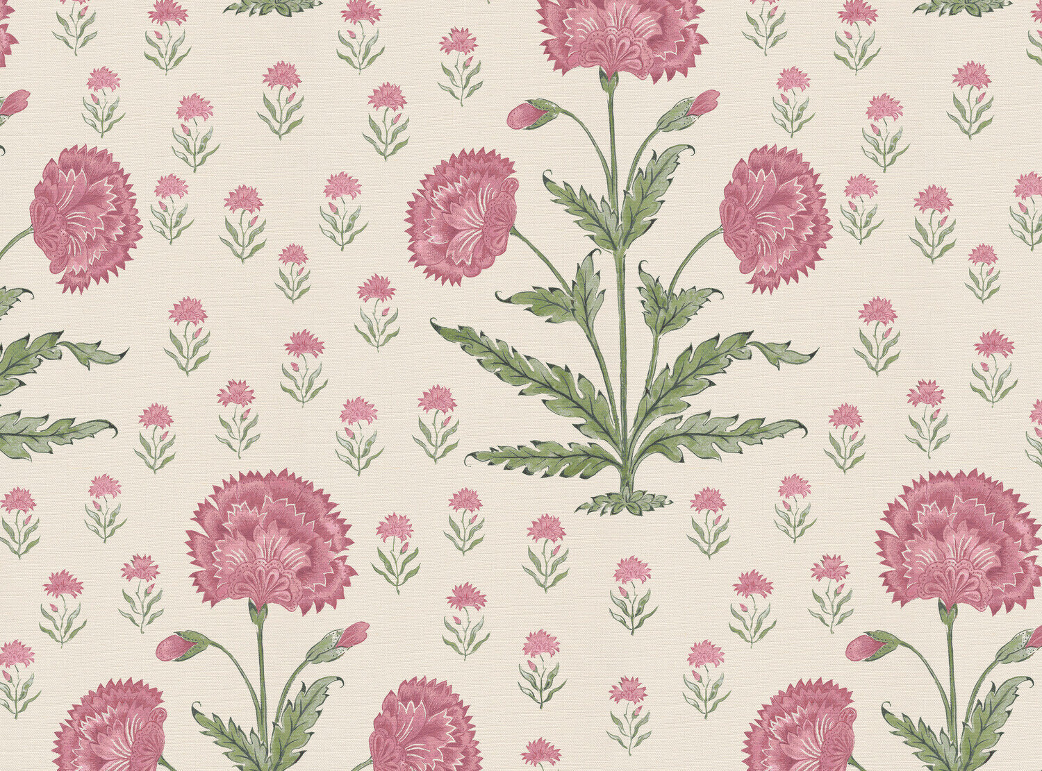 CW: Wild orchid pink and green | BASE: Luxury Linen
