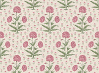 Wild orchid pink and green