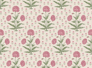 Wild orchid pink and green