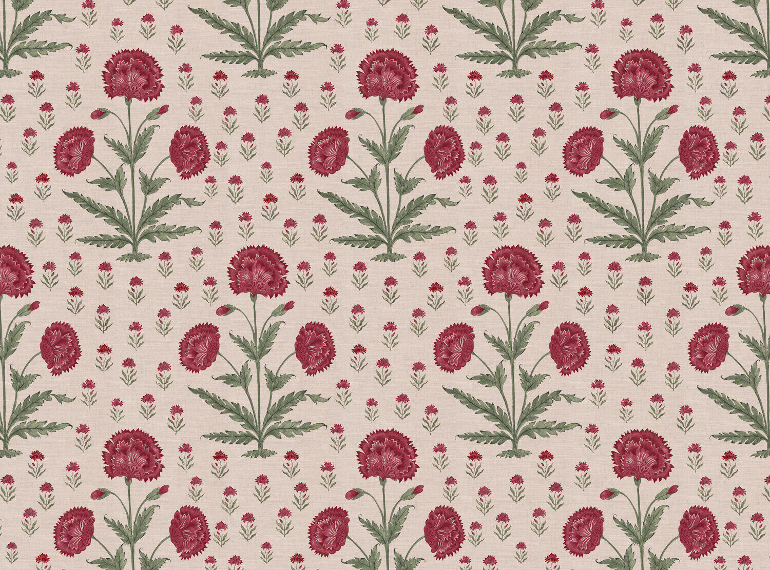 CW: Red damson and green | BASE: Mercia Linen