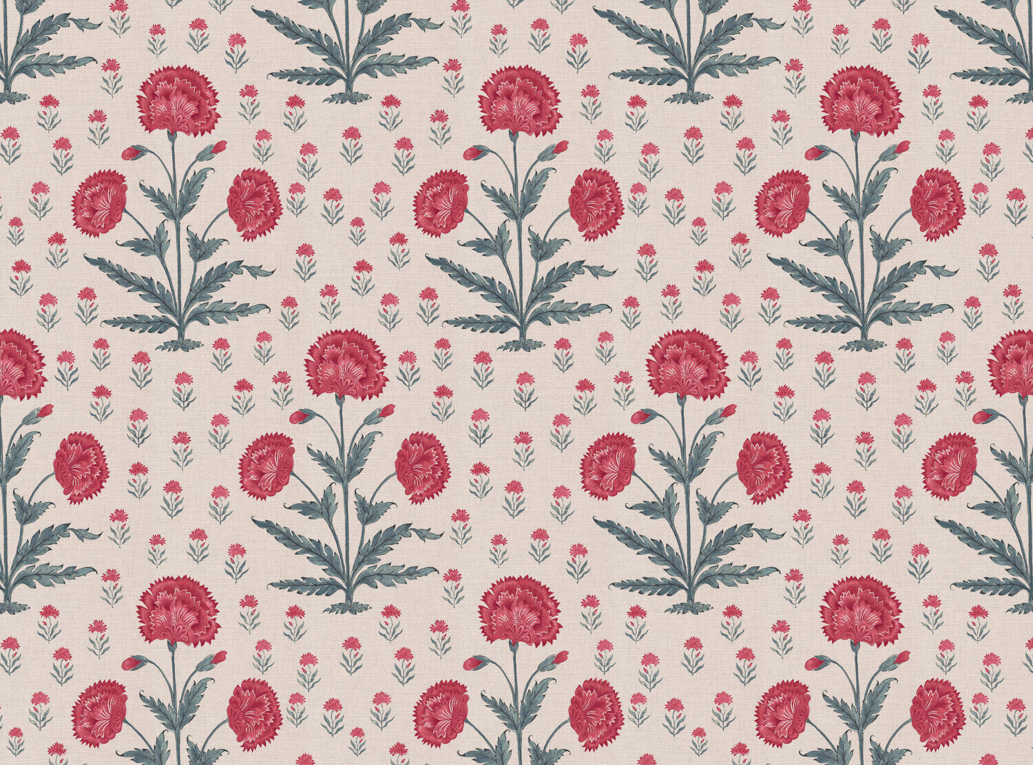 CW: Warm red and blue | BASE: Mercia Linen