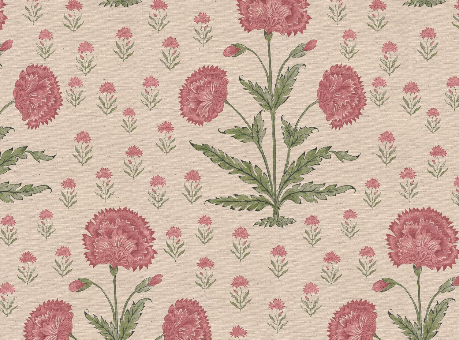 CW: Soft pink and green | BASE: Natural Luxury Linen