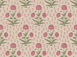 Wild orchid pink and green