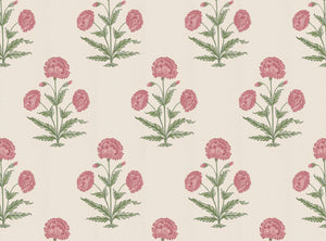 Soft pink and green