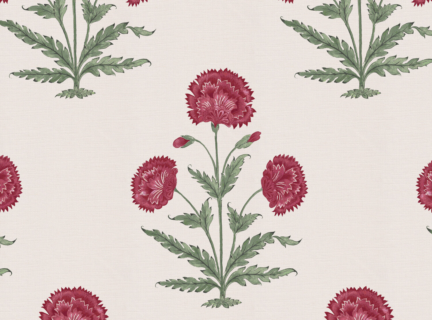 CW: Red damson and green | BASE: Luxury Linen