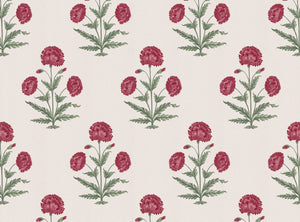 Red damson and green