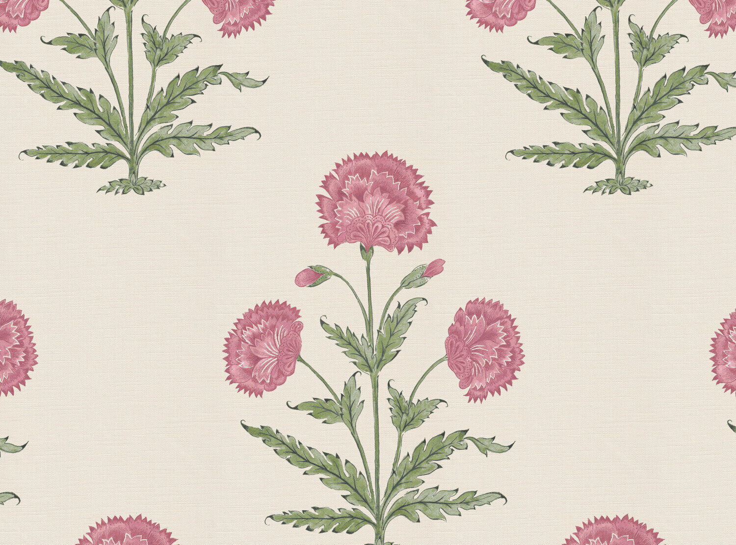 CW: Wild orchid pink and green | BASE: Luxury Linen