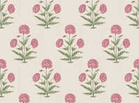 Wild orchid pink and green