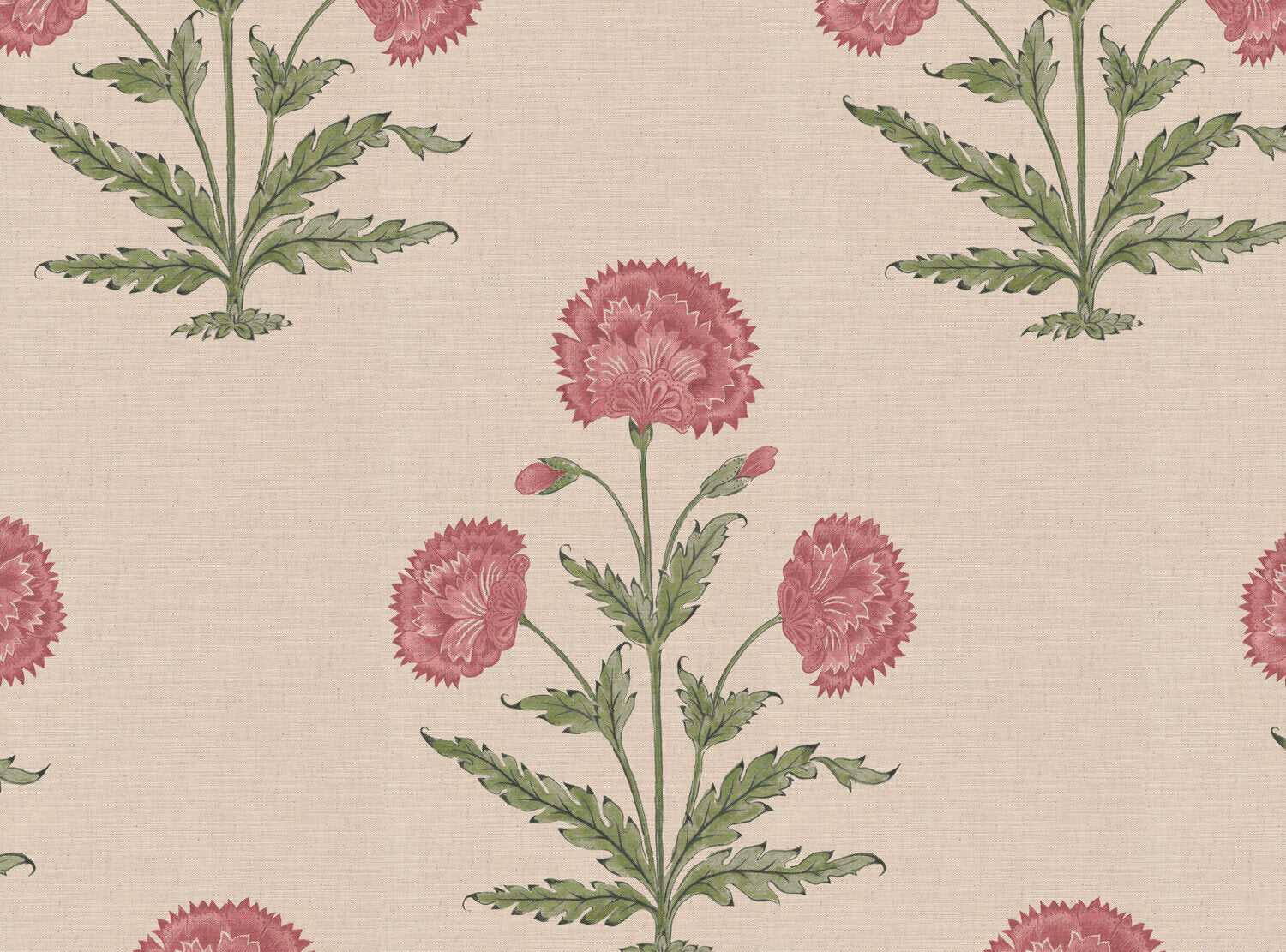 CW: Soft pink and green | BASE: Mercia Linen