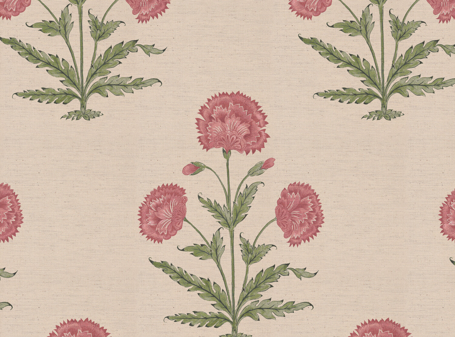 CW: Soft pink and green | BASE: Natural Luxury Linen