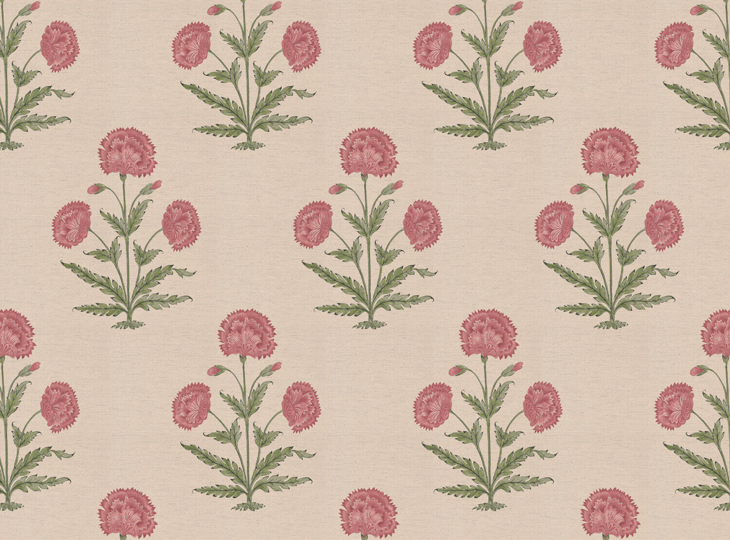 CW: Soft pink and green | BASE: Natural Luxury Linen