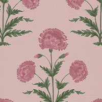 Pink and green with pink ground