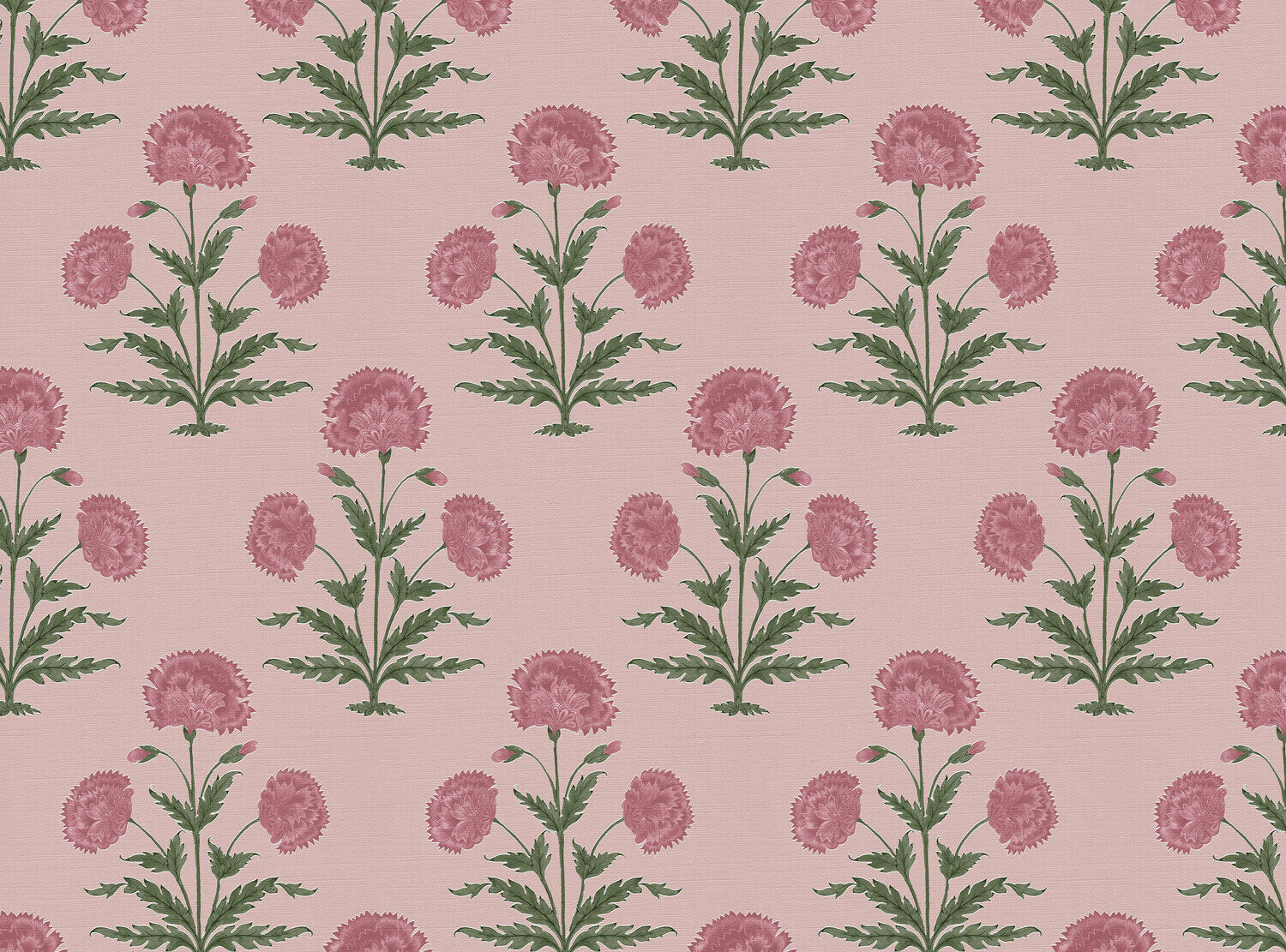 CW: Pink and green with pink ground | BASE: Luxury Linen