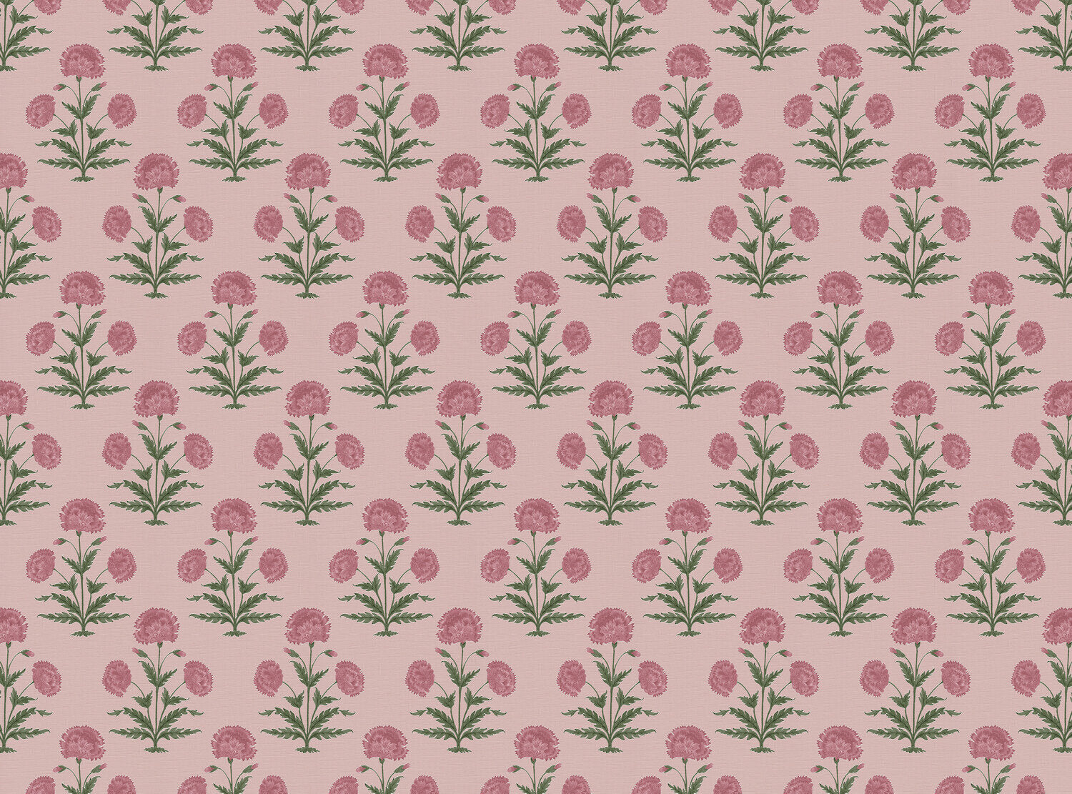 CW: Pink and green with pink ground | BASE: Luxury Linen