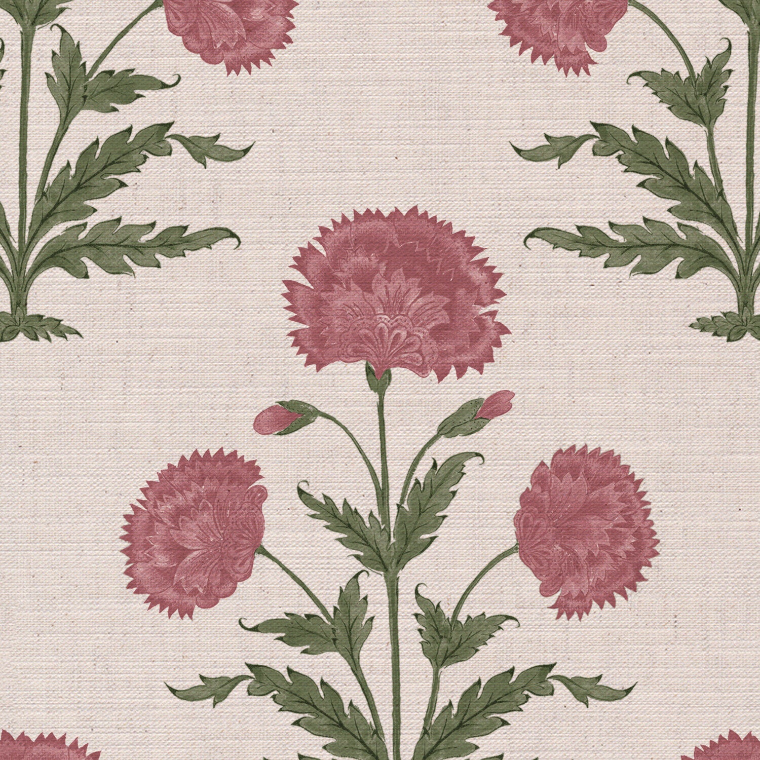 CW: Pink and green | BASE: Mercia Linen | HERO