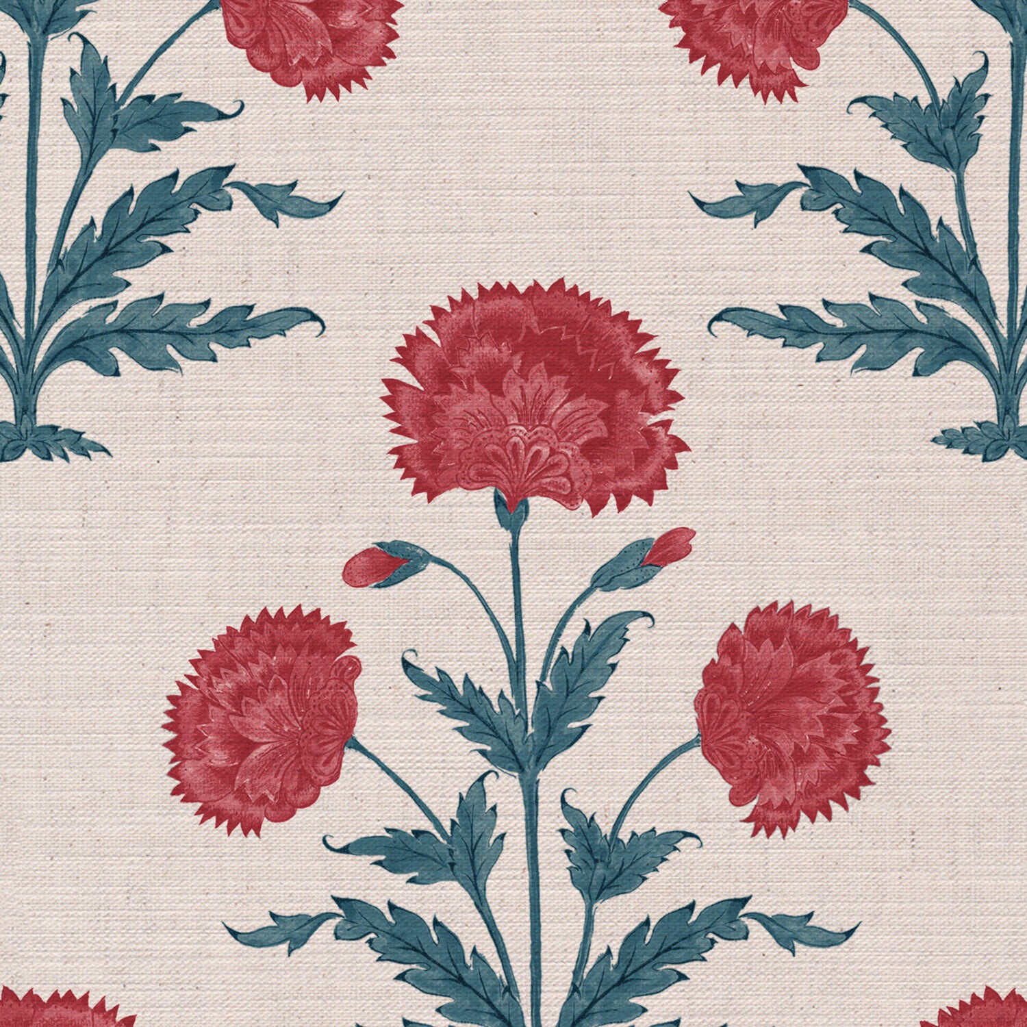 CW: Red and green blue | BASE: Mercia Linen | HERO