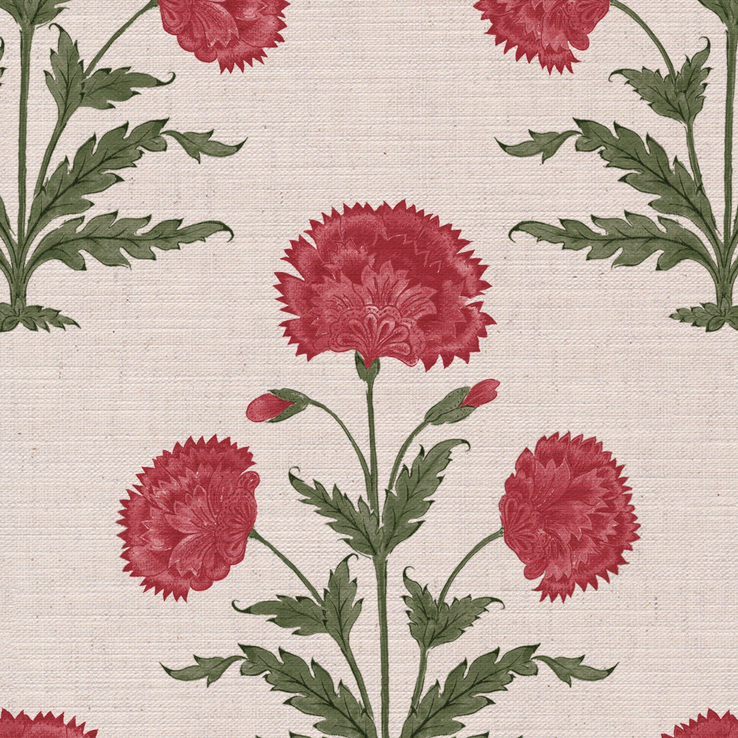 CW: Red and green | BASE: Mercia Linen | HERO