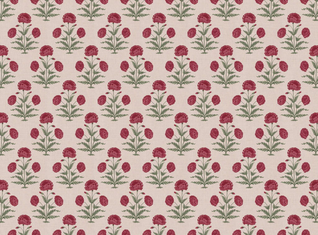 CW: Red damson and green | BASE: Mercia Linen