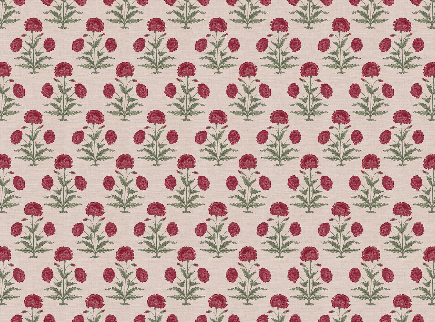 CW: Red damson and green | BASE: Mercia Linen