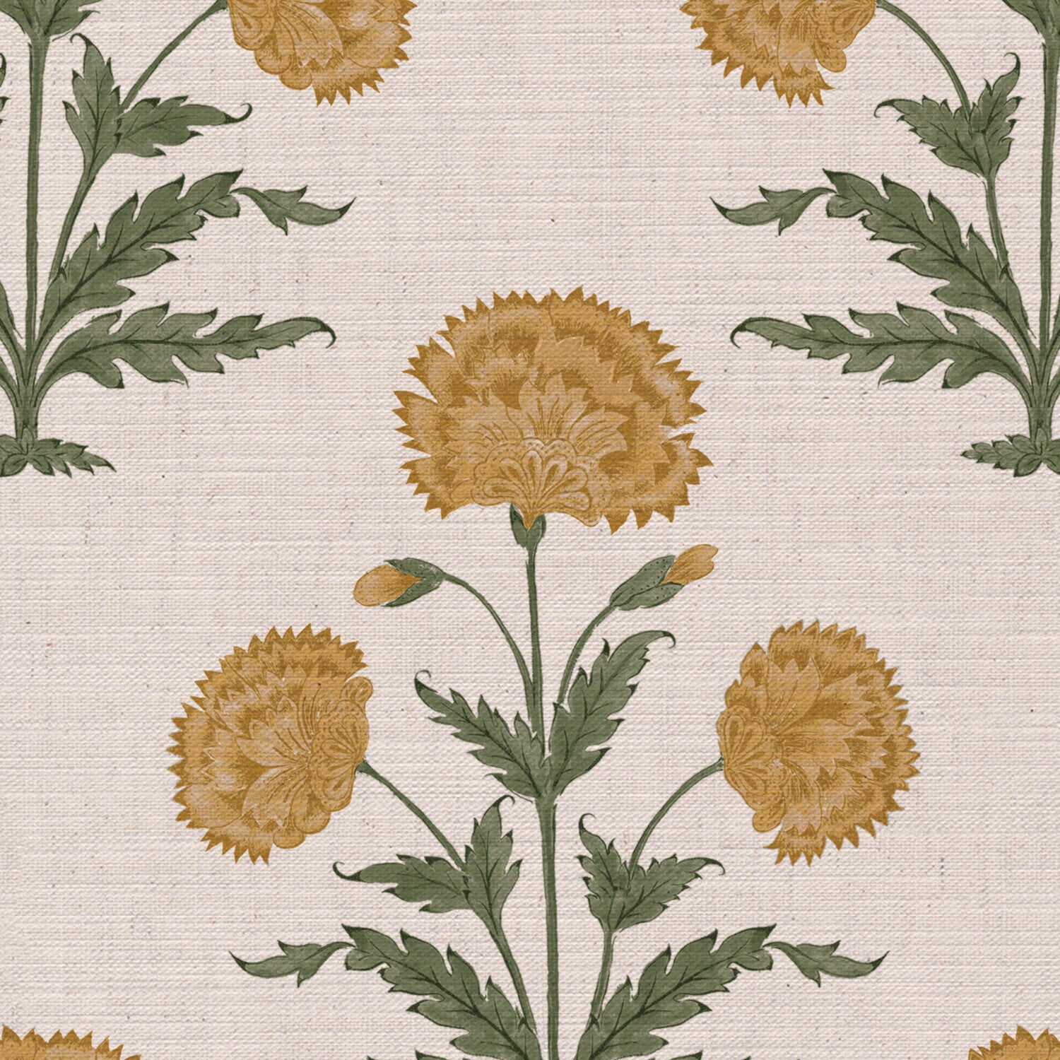 CW: Yellow and green | BASE: Mercia Linen | HERO