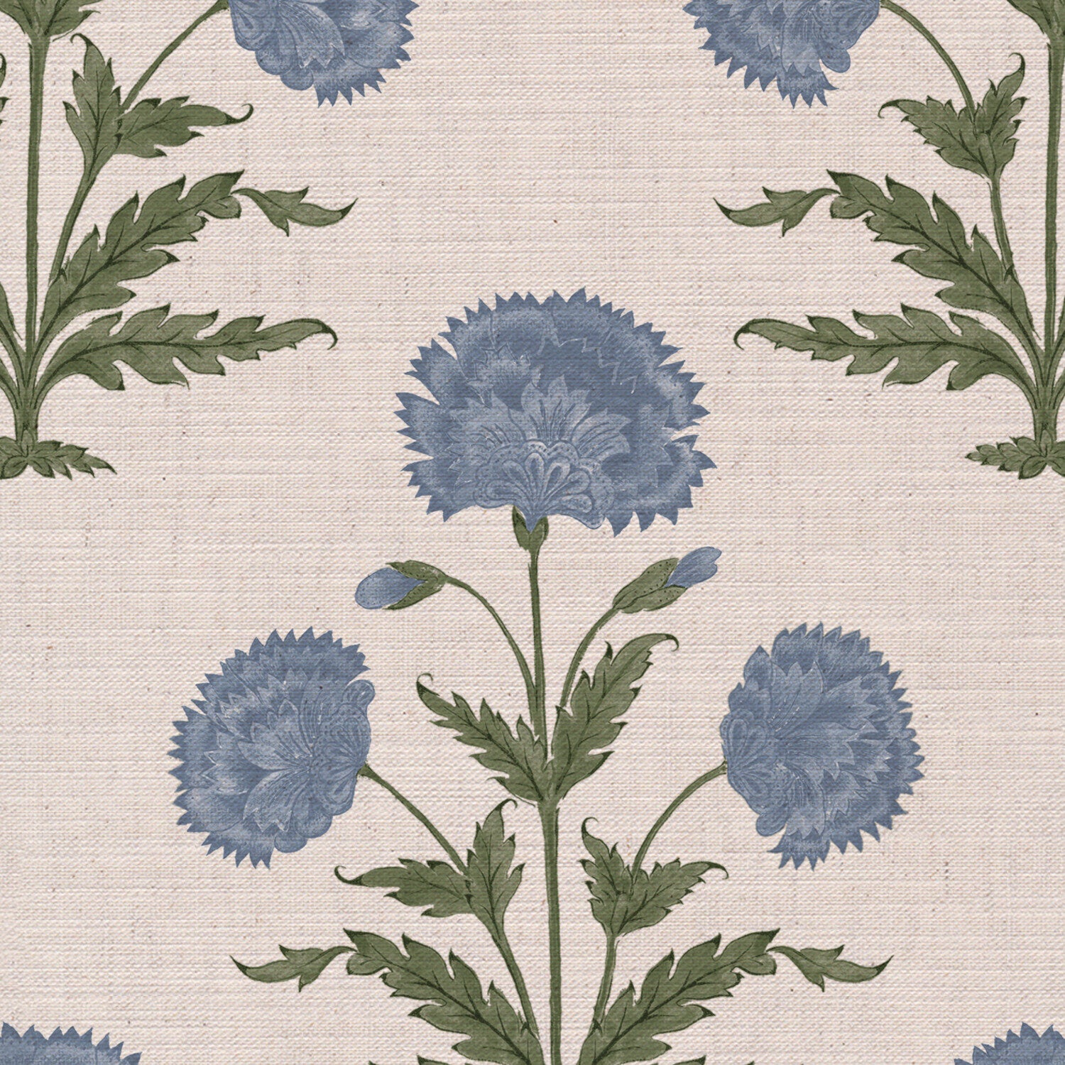 CW: Soft blue and green | BASE: Mercia Linen | HERO