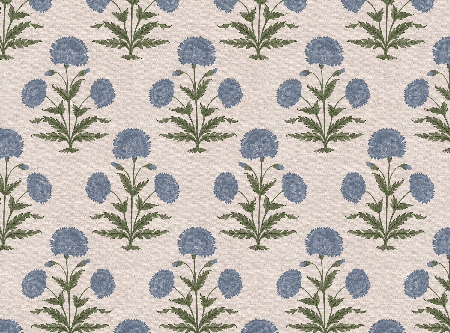 CW: Soft blue and green | BASE: Mercia Linen