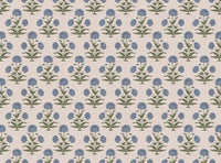 Soft blue and green