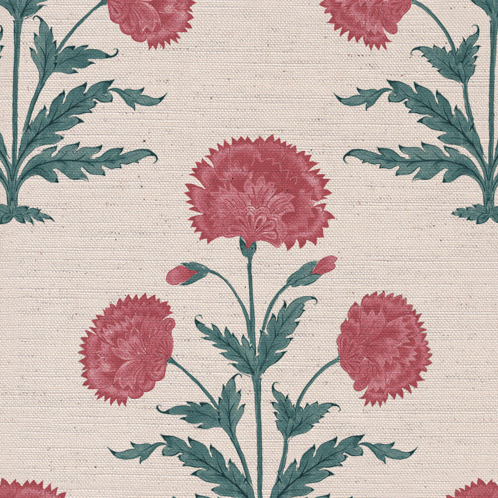 CW: Pink and green blue | BASE: Natural Luxury Linen | HERO