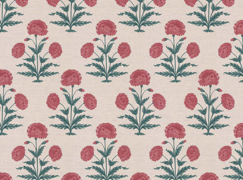 CW: Pink and green blue | BASE: Natural Luxury Linen