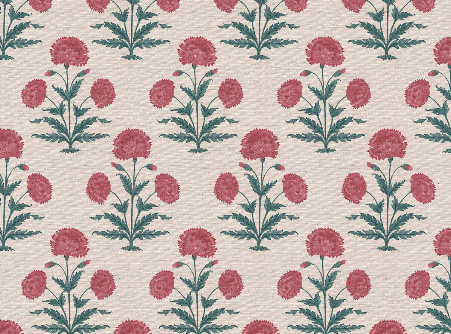 CW: Pink and green blue | BASE: Natural Luxury Linen