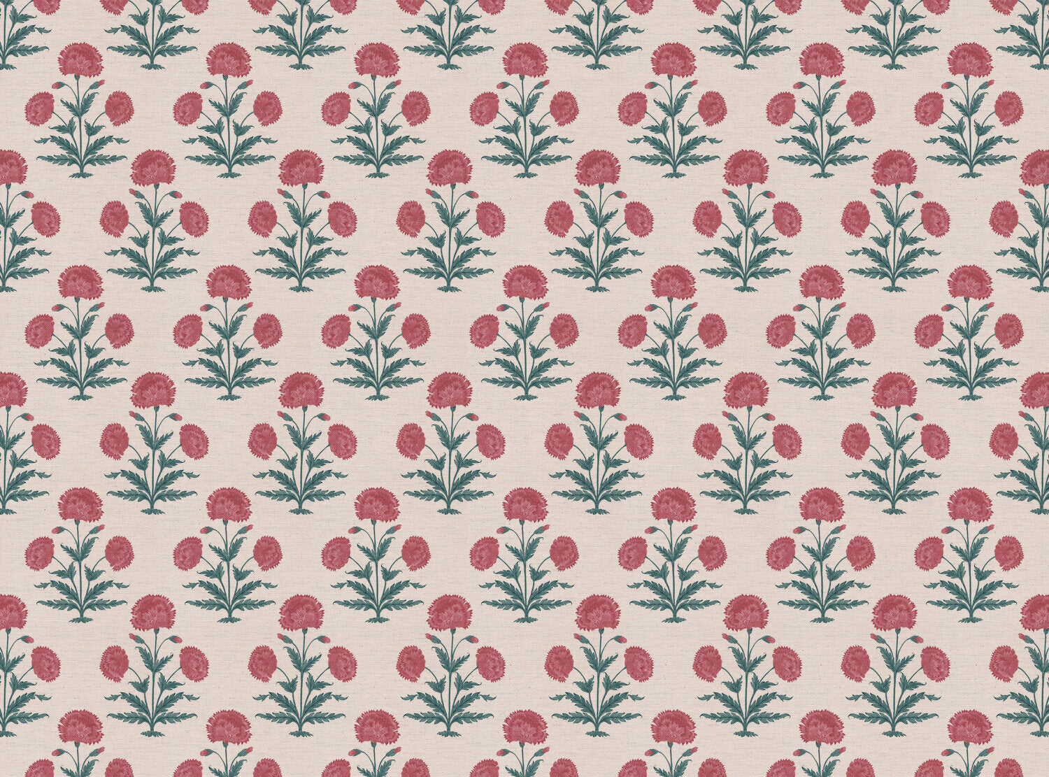 CW: Pink and green blue | BASE: Natural Luxury Linen