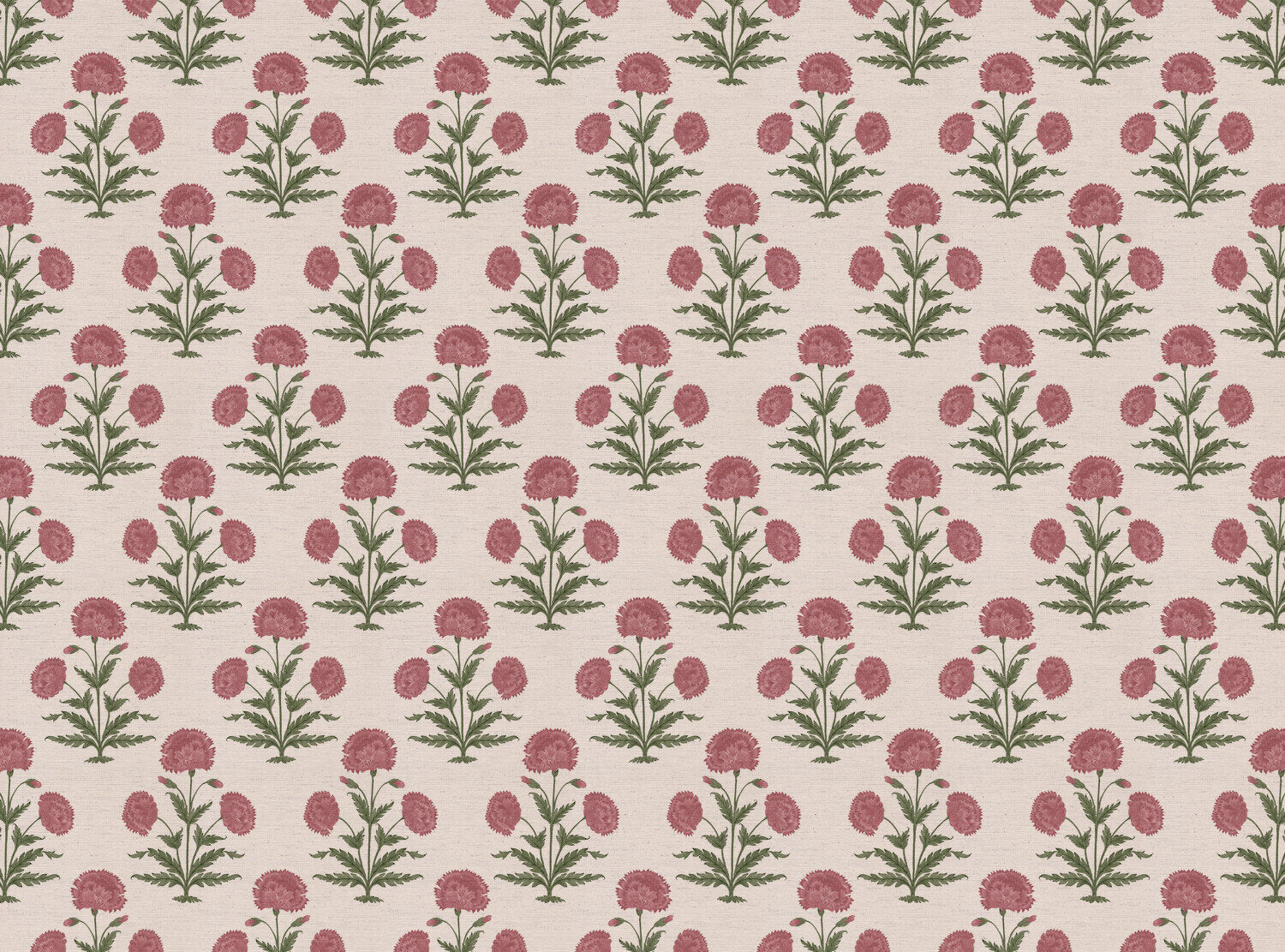 CW: Pink and green | BASE: Natural Luxury Linen