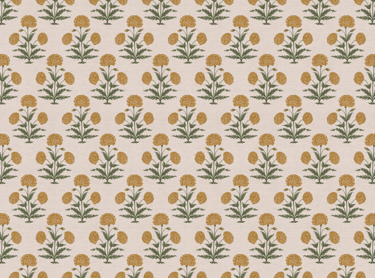 CW: Yellow and green | BASE: Natural Luxury Linen