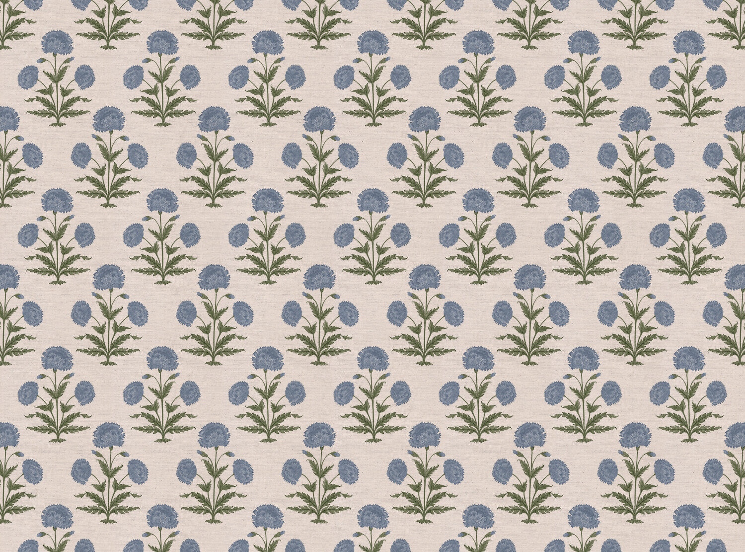 CW: Soft blue and green | BASE: Natural Luxury Linen