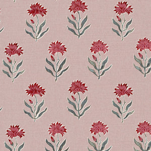Red damson with pink ground