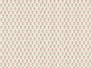 Soft pink and green