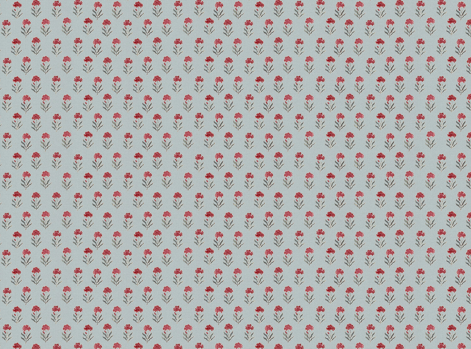 CW: Warm red and grey blue with blue ground | BASE: Luxury Linen