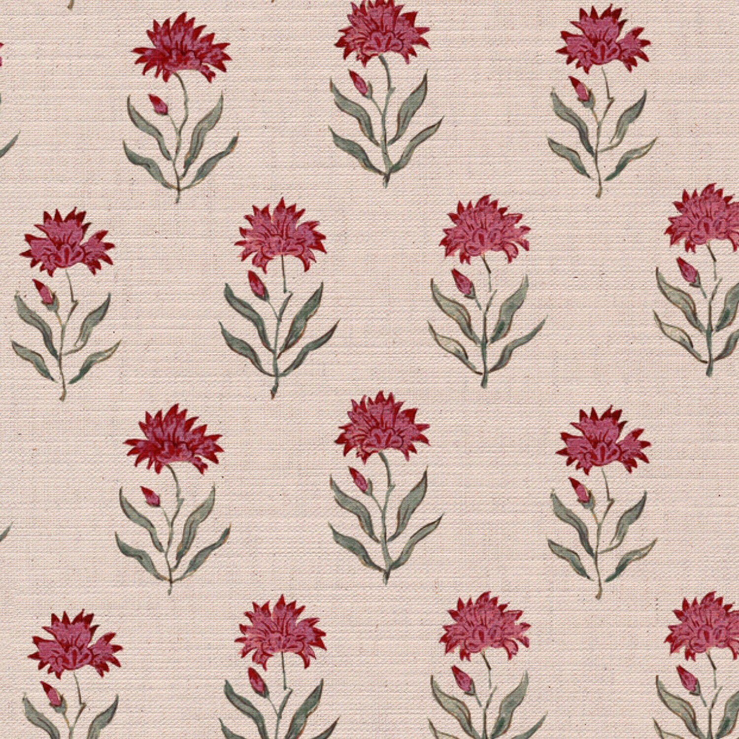 CW: Red damson and green | BASE: Mercia Linen | HERO