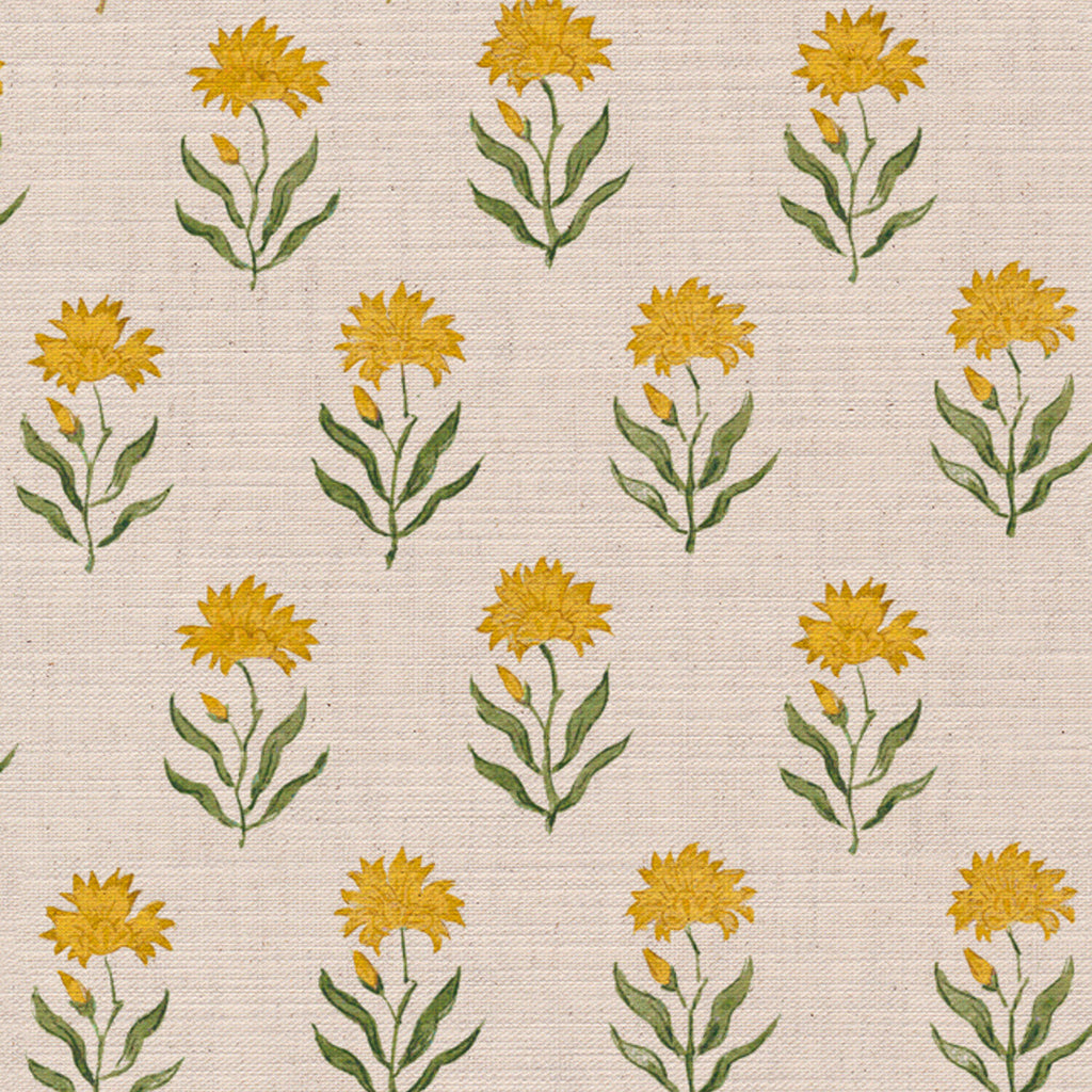 CW: Yellow and green | BASE: Mercia Linen | HERO