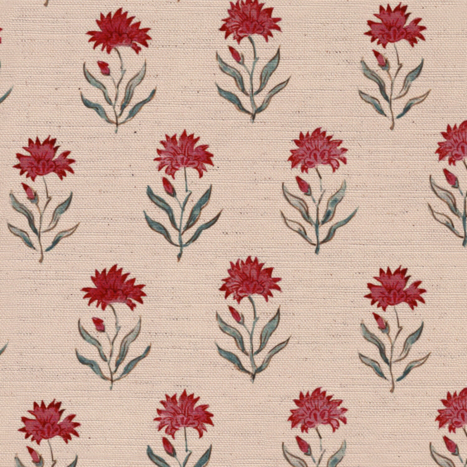 CW: Red and blue green | BASE: Natural Luxury Linen | HERO