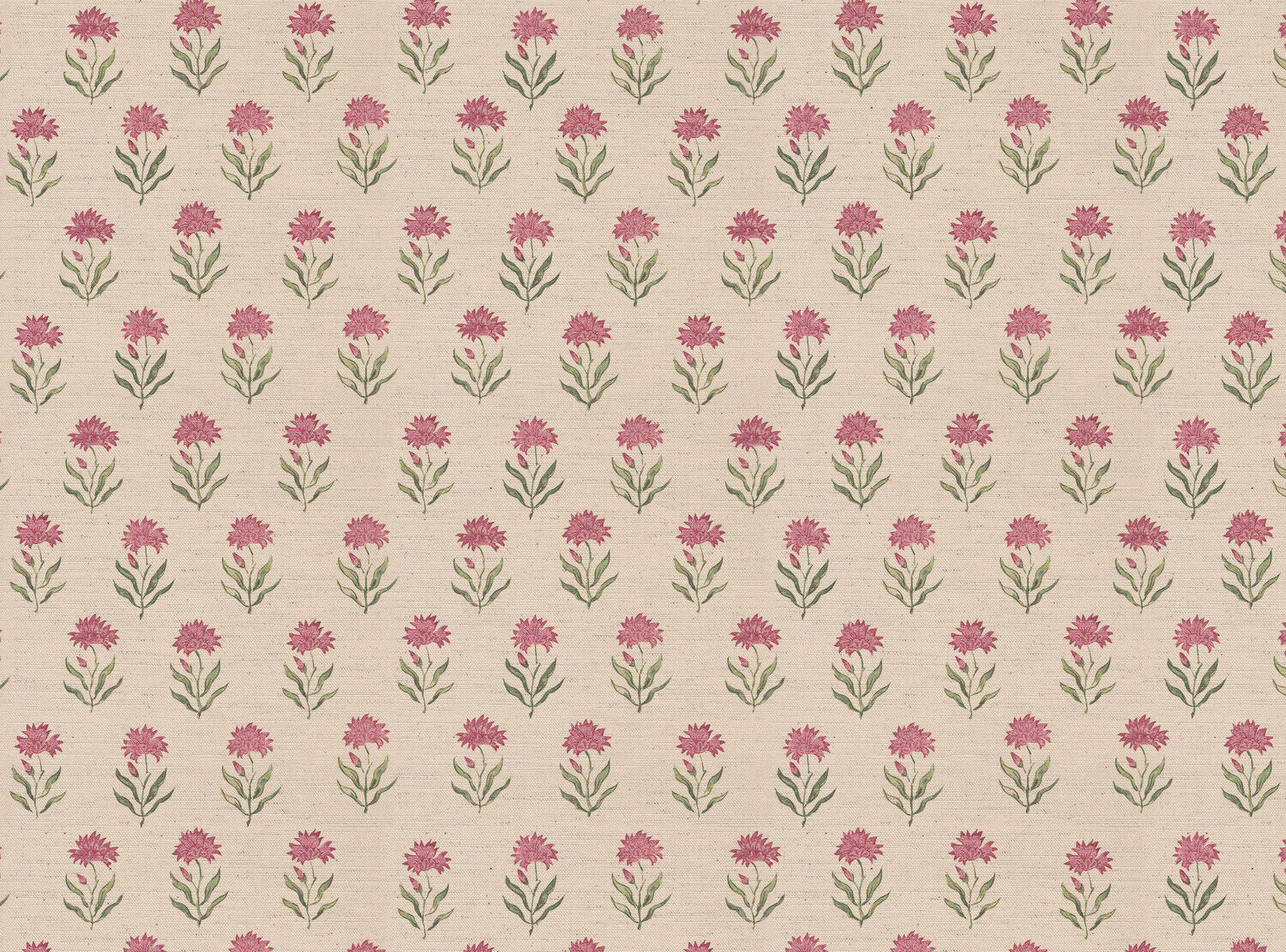 CW: Wild orchid pink and green | BASE: Natural Luxury Linen