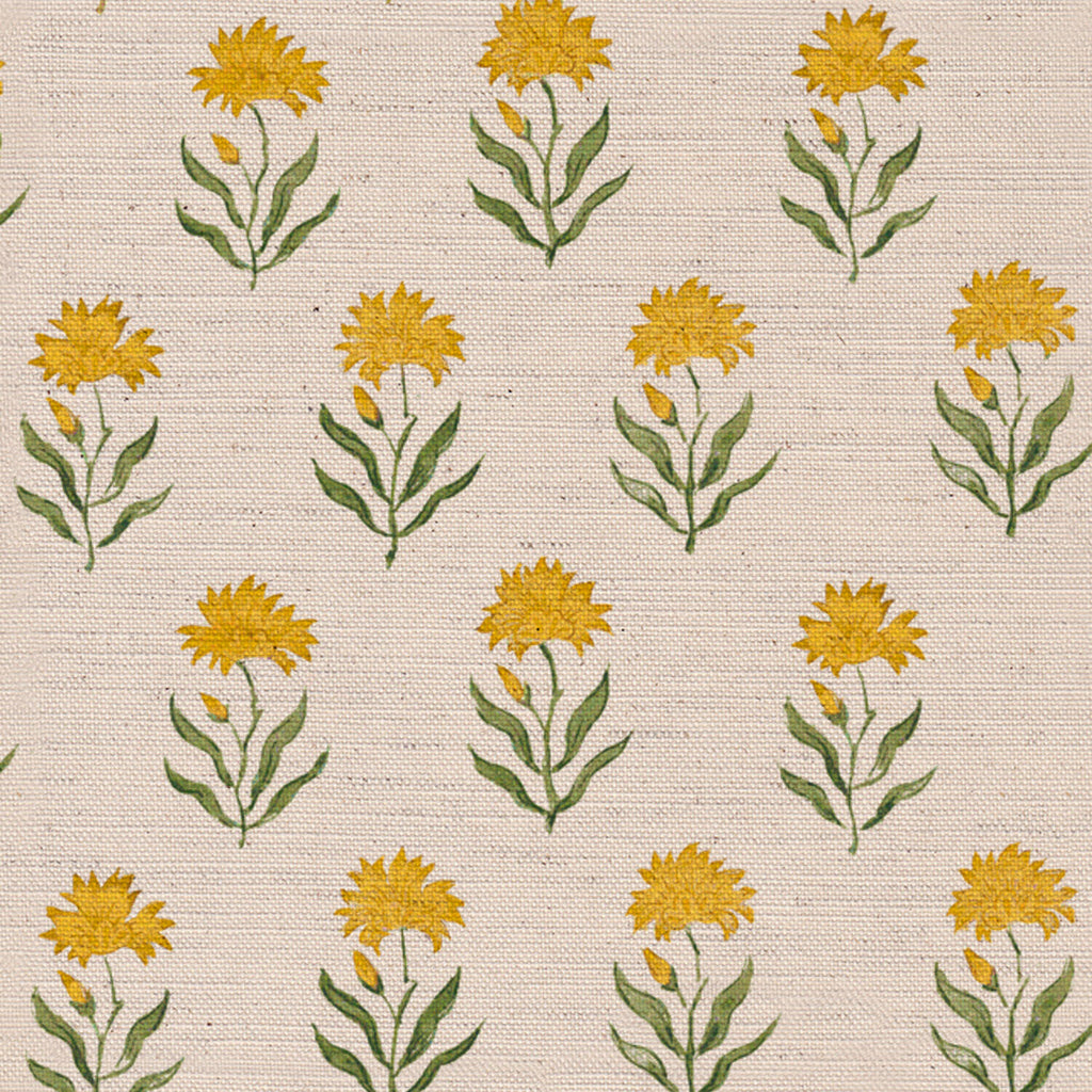 CW: Yellow and green | BASE: Natural Luxury Linen | HERO