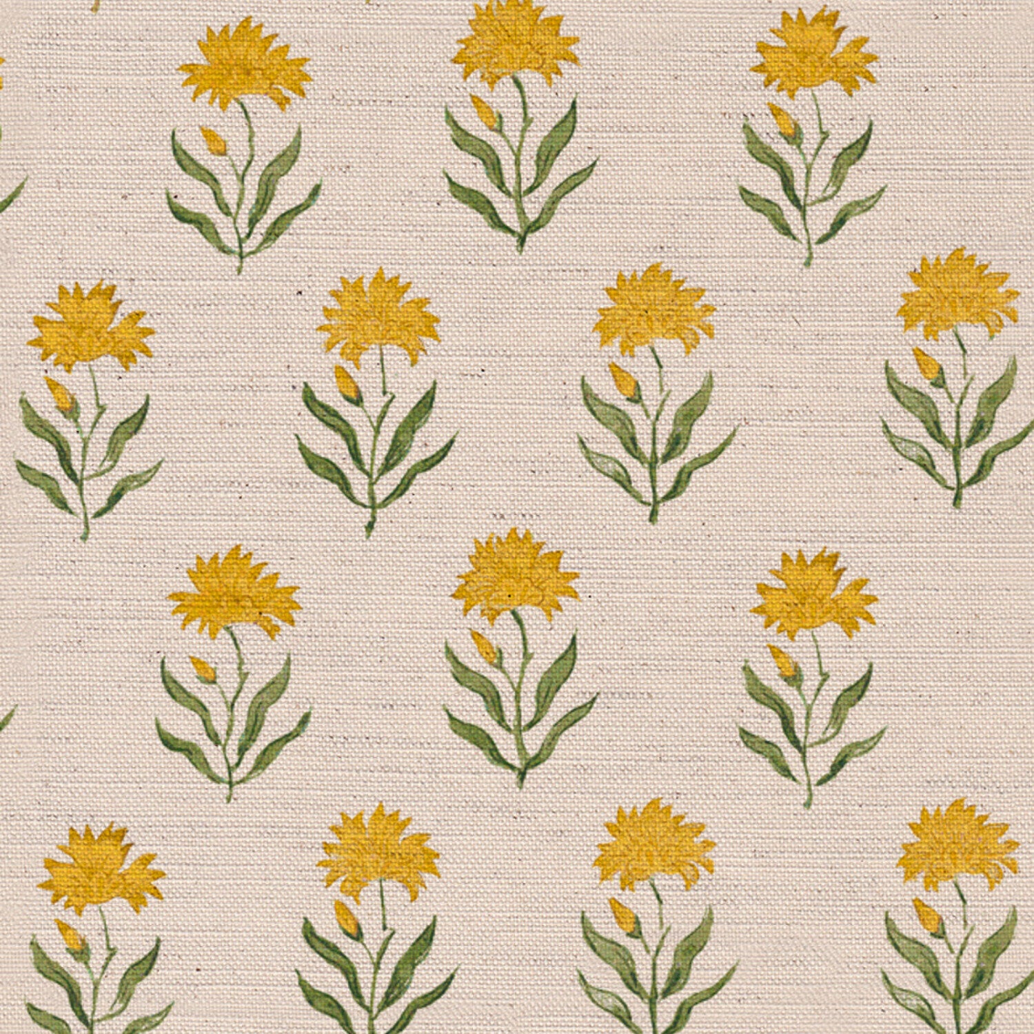 CW: Yellow and green | BASE: Natural Luxury Linen | HERO