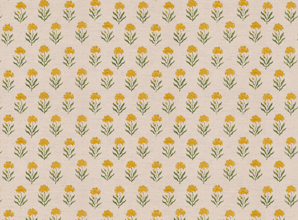 CW: Yellow and green | BASE: Natural Luxury Linen