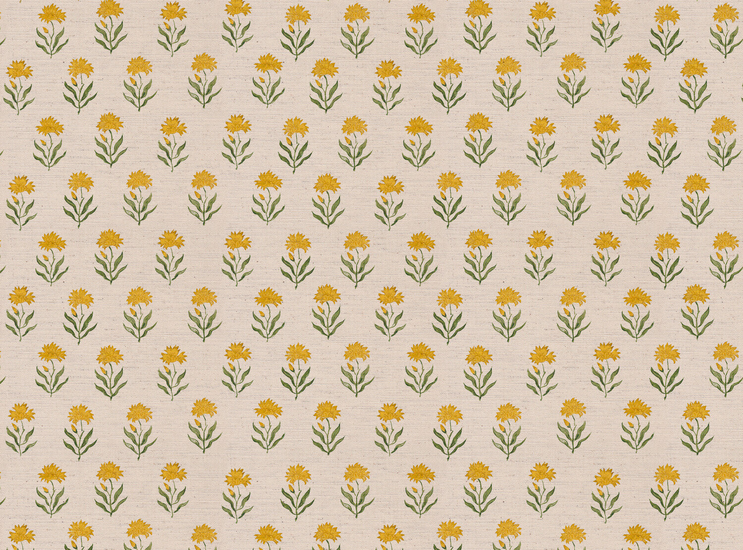 CW: Yellow and green | BASE: Natural Luxury Linen