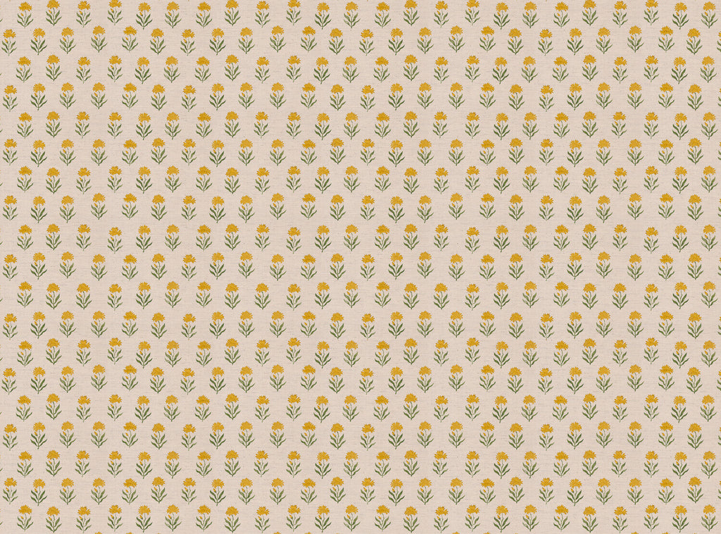 CW: Yellow and green | BASE: Natural Luxury Linen