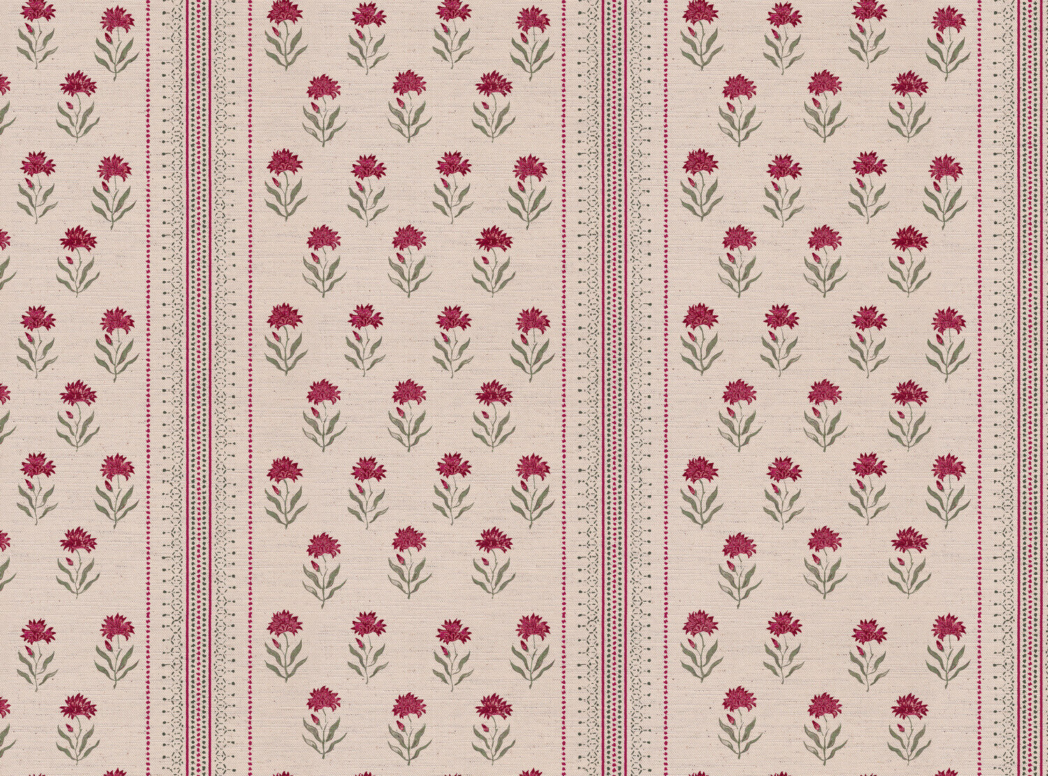 CW: red-damson-and-green | BASE: Natural Luxury Linen
