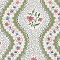 CW: Apple green blue and soft putty pink | BASE: Luxury Linen | HERO