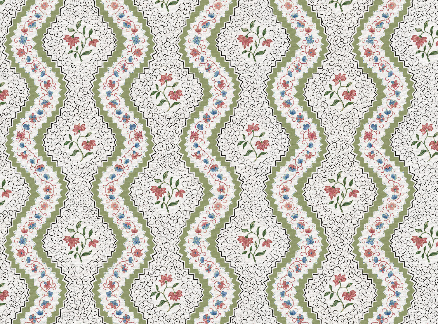 CW: Apple green blue and soft putty pink | BASE: Luxury Linen